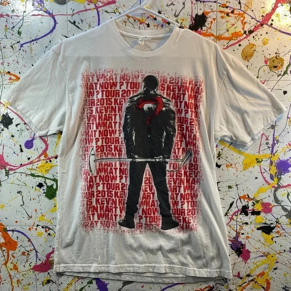 Kevin Hart “What Now” 2015 Tour Souvenir T-shirt - Picture 1 of 3